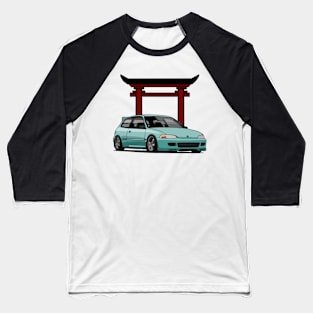 Honda Civic Baseball T-Shirt